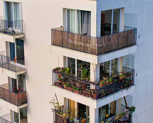 appartements avec espaces extérieurs